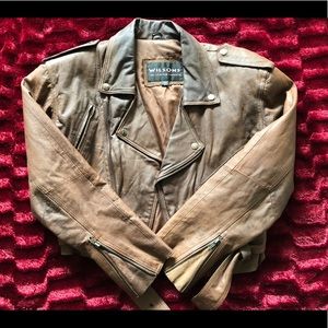 Wilson’s Leather Motorcycle Jacket